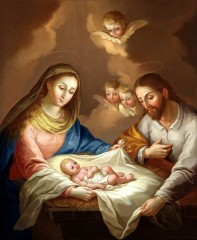 La Natividad (1799), vintage illustration by Jose Campeche y Jordan. Original public domain image from The Smithsonian Institution. Digitally enhanced by rawpixel.More: Original public domain image from Smithsonian