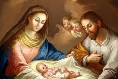 La Natividad (1799), vintage illustration by Jose Campeche y Jordan. Original public domain image from The Smithsonian Institution. Digitally enhanced by rawpixel.More: Original public domain image from Smithsonian
