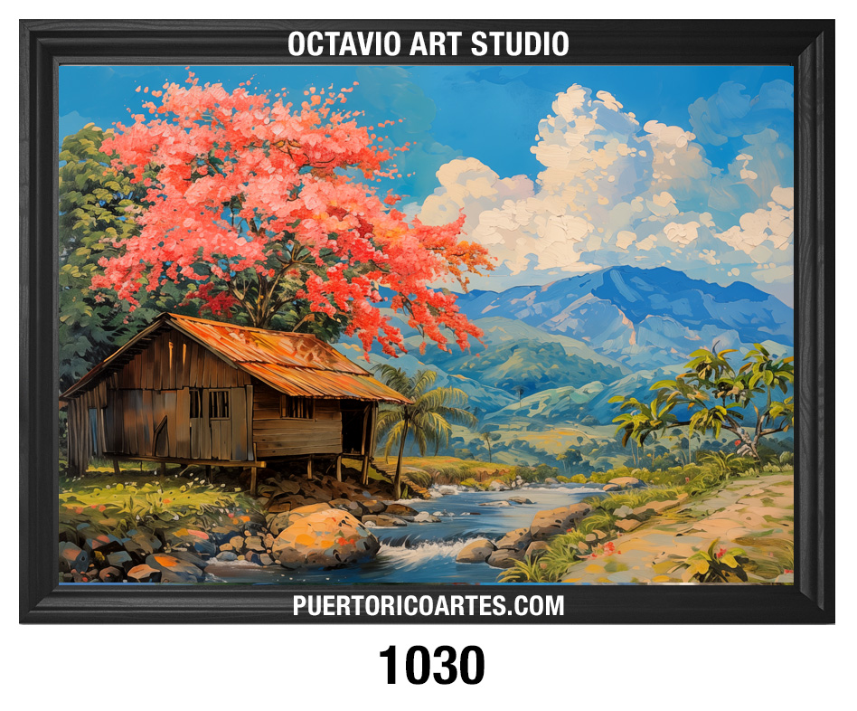 PR-1030 – Casita y Roble Rosado en el Rio I