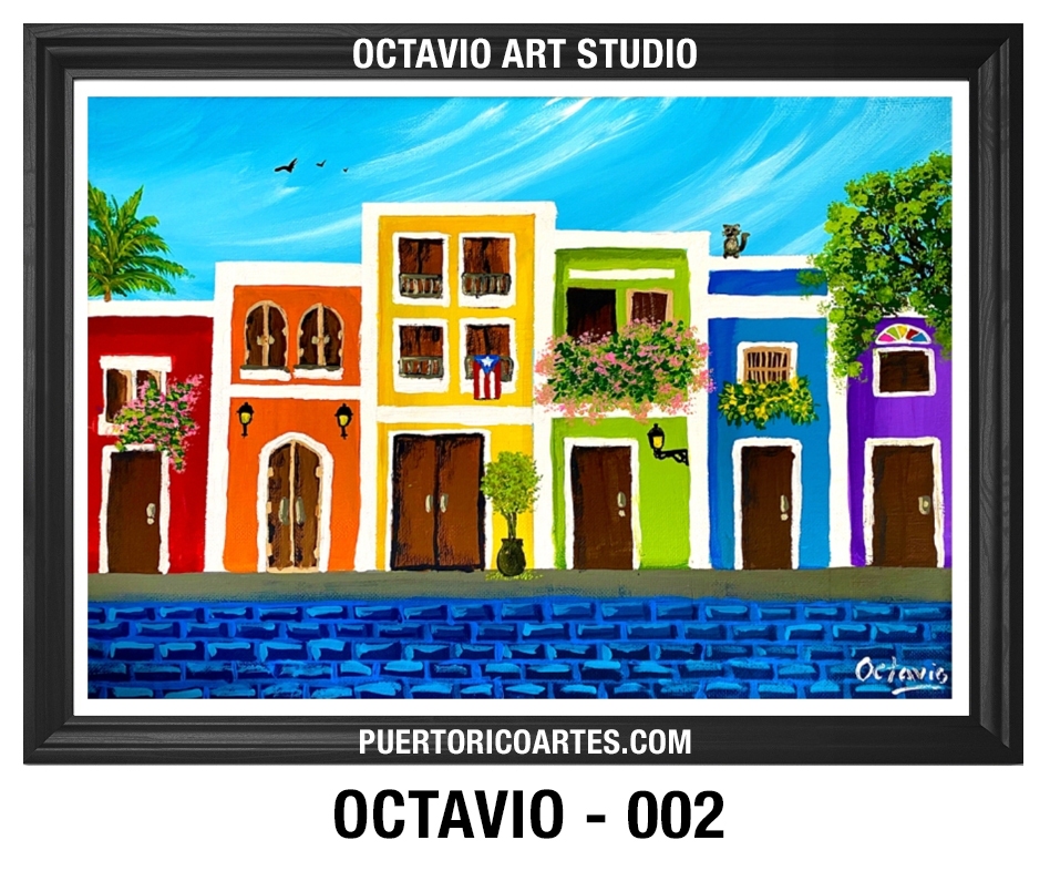 PR-002 Casitas de Colores en Viejo San Juan