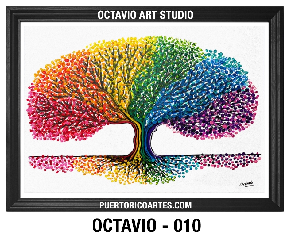 A-010 Árbol de la Vida Abstracto