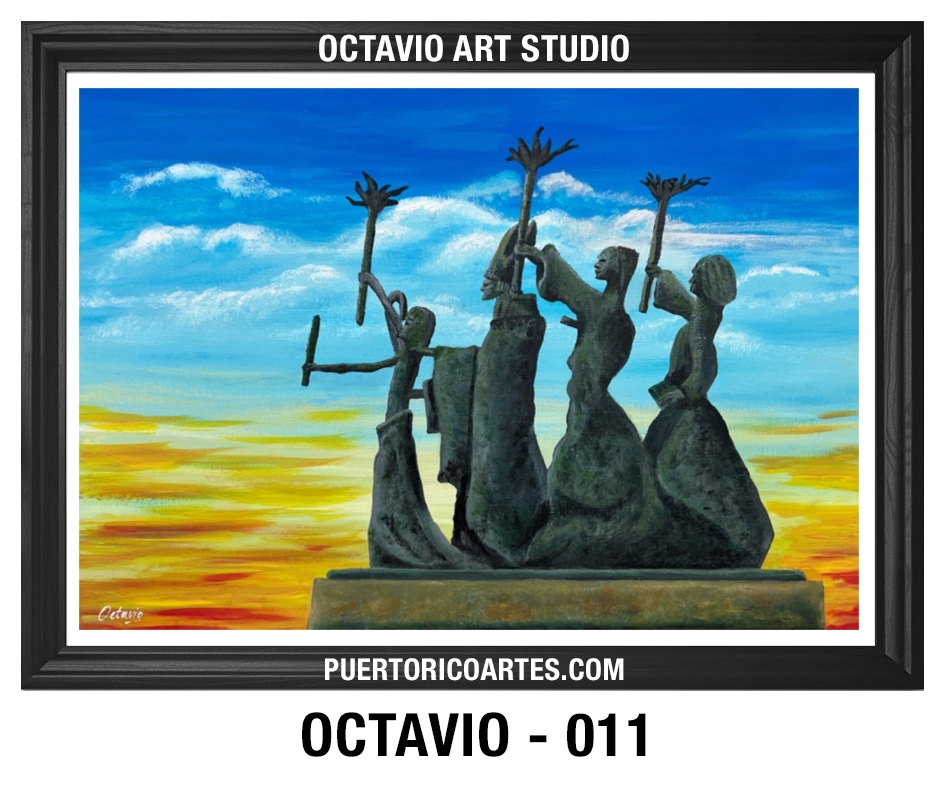 PR-011 Las Rogativas de Viejo San Juan al Atardecer