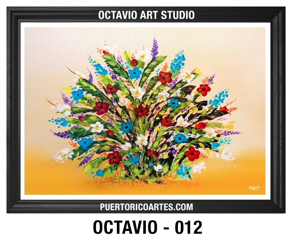 A-012 Arreglo Floral Abstracto