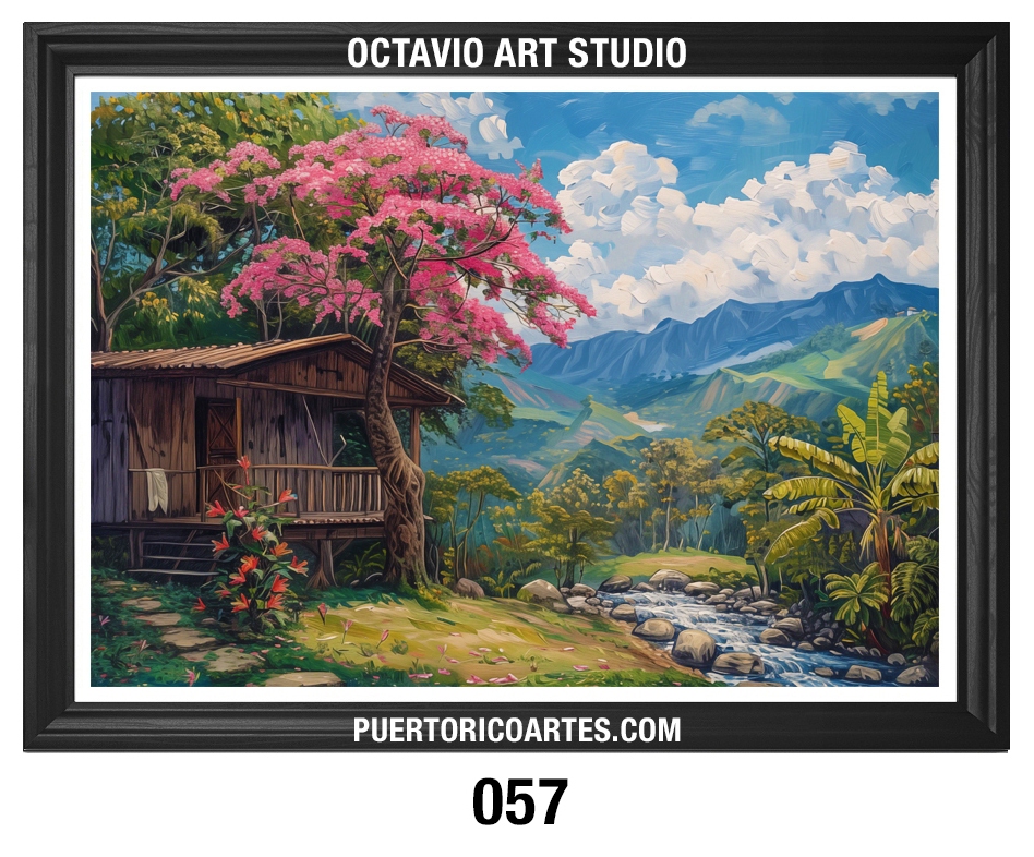 PR-057 – Casita y Roble Rosado en el Rio V