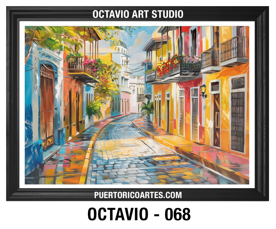 PR-068 Coloridas Calles de Viejo San Juan v5