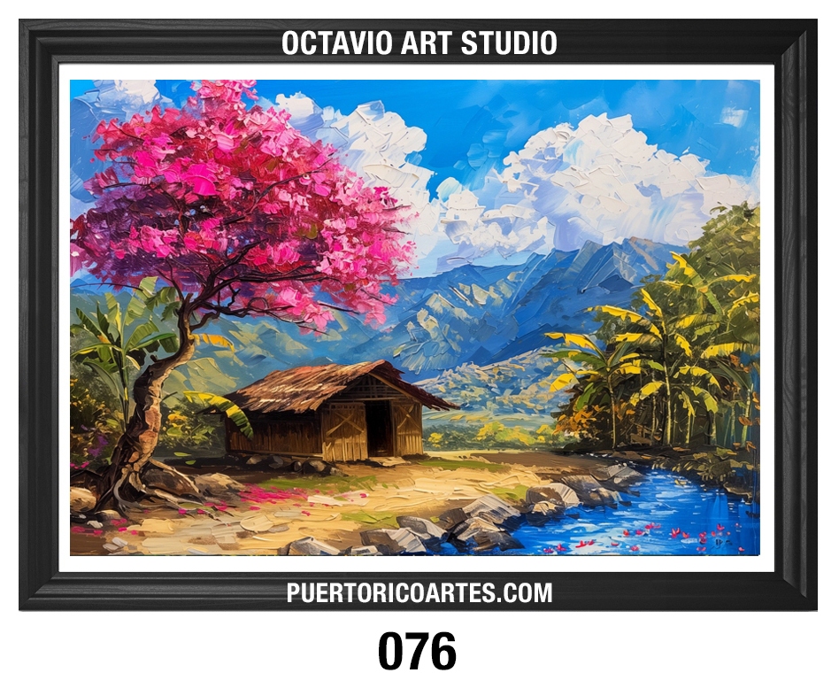 PR-076 – Casita y Roble Rosado en el Rio III