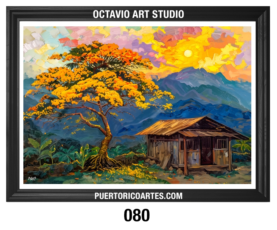 PR-080 – Casita de Campo y Flamboyán Amarillo I