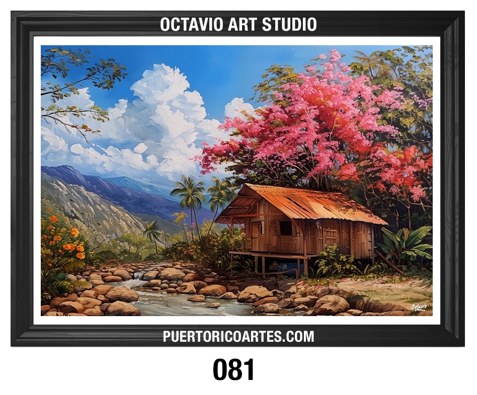 PR-081 – Casita y Roble Rosado en el Rio II