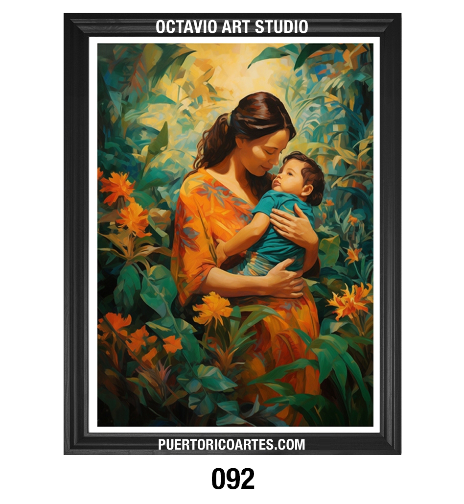 G-092 El Abrazo de una madre II