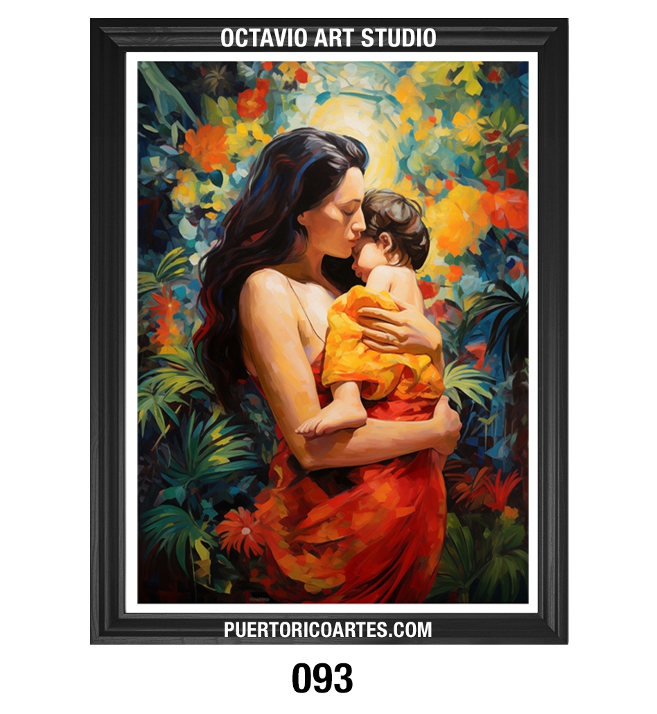 G-093 El Abrazo de una madre III