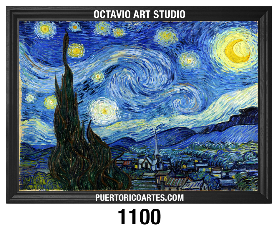 PF-1100 The Starry Night - Van Gogh (1889)