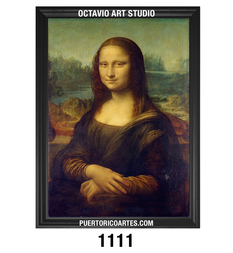 PF-1111 – Mona Lisa – Leonardo da Vinci (1797) PF-1111 - Mona Lisa - Leonardo da Vinci (1797)