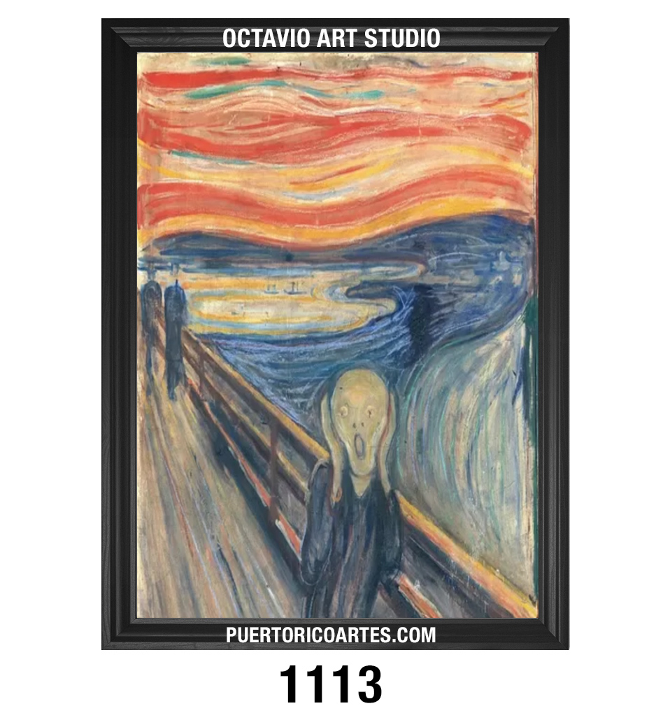 PF-1113 The Scream – Edvard Munch (1893) PF-1113 The Scream - Edvard Munch (1893)