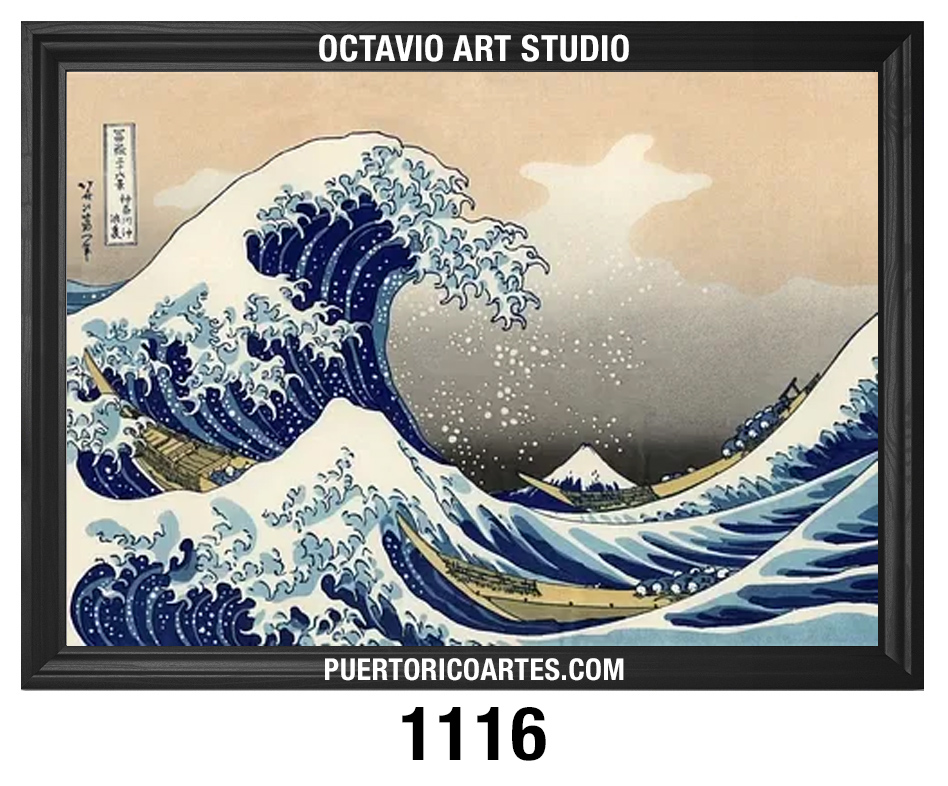 PF-1116 The Great Wave off Kanagawa – Katsushika Hokusai (1831) PF-1116 The Great Wave off Kanagawa - Katsushika Hokusai (1831)