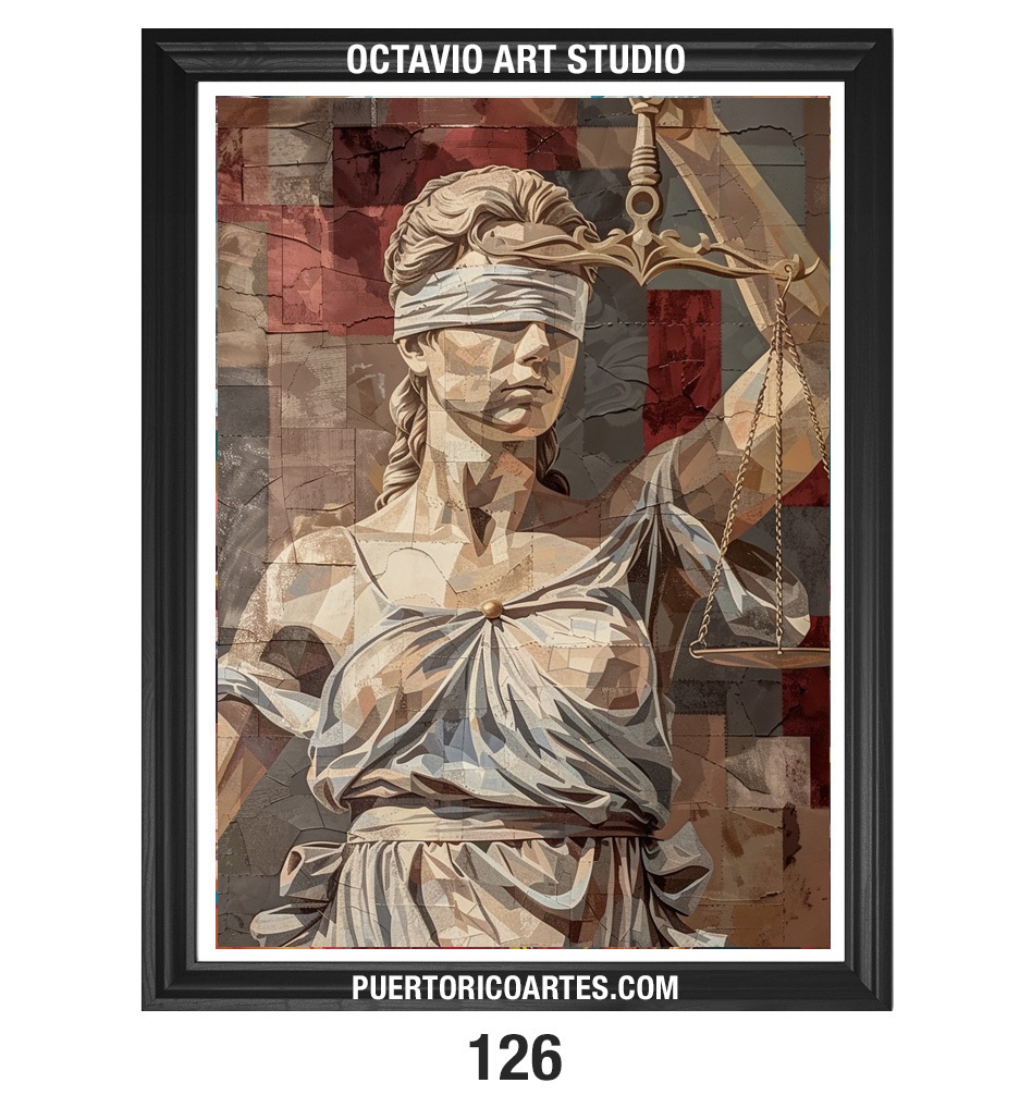 A-126 Dama de la Justicia Abstracta II