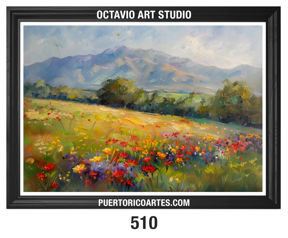 A-510 Flores en la Montaña II