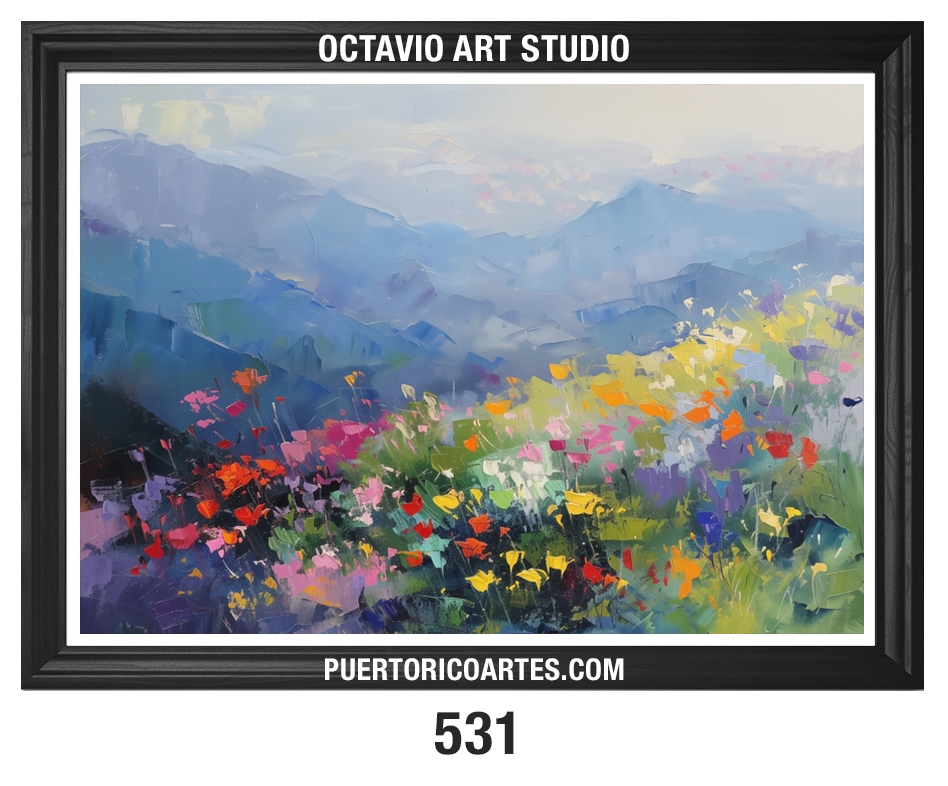 A-531 Flores en la Montaña I