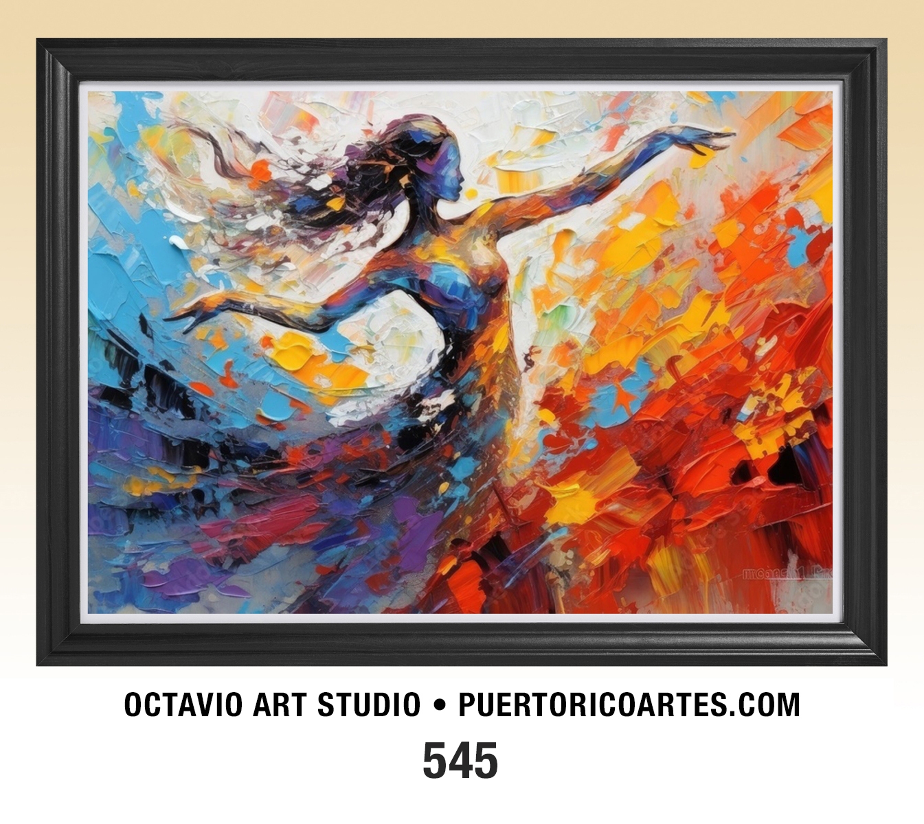 G-545 Mujer con Traje de Colores