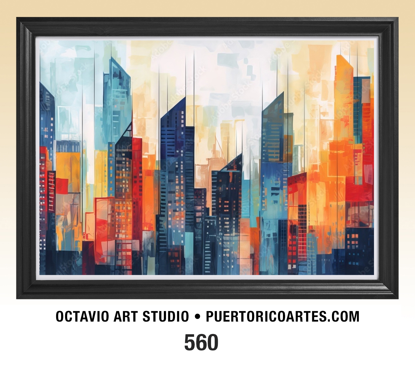 A-560 Ciudad Metropolitana Abstracta II