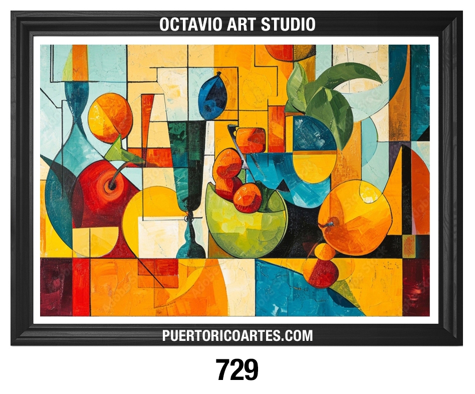 PR-729 Bodegón Abstracto I