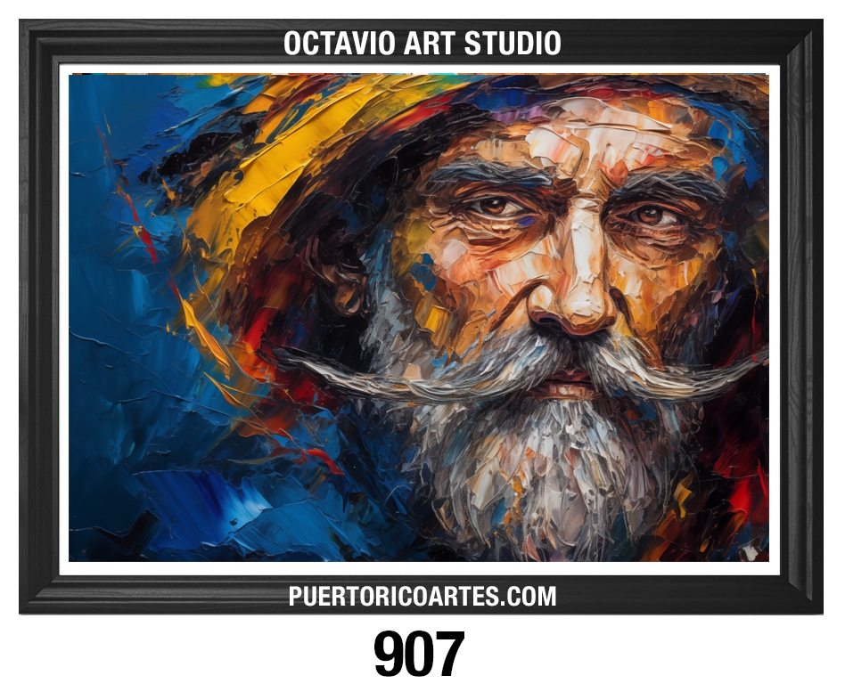 G-907 Perfil de Don Quijote de la Mancha VII