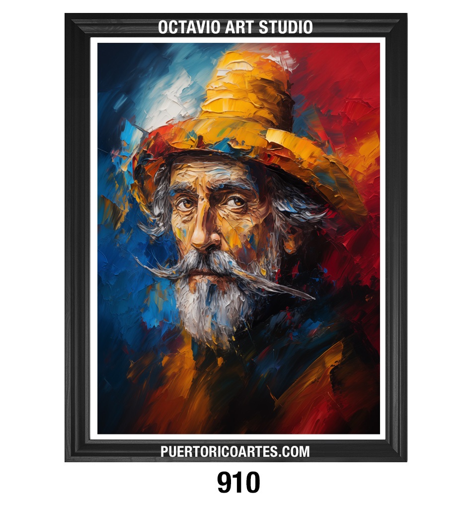 G-910 Perfil de Don Quijote de la Mancha V