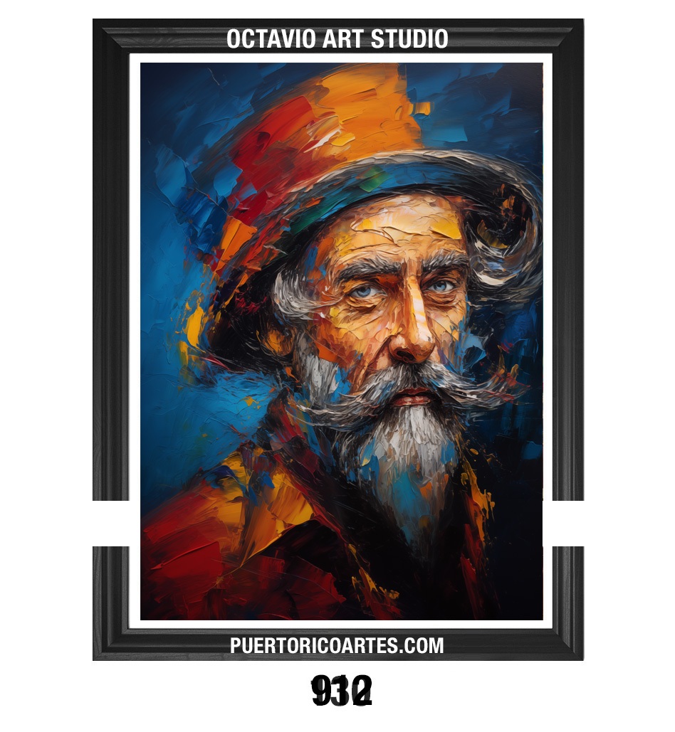 G-912 Perfil de Don Quijote de la Mancha IV