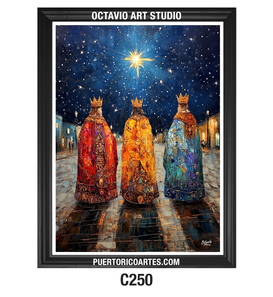 C250 Reyes Magos caminando por la Calle