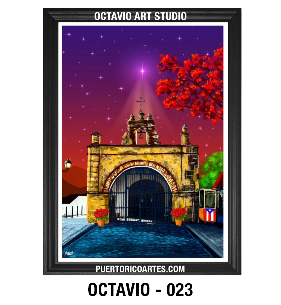 PR-023 Capilla del Cristo al Anochecer