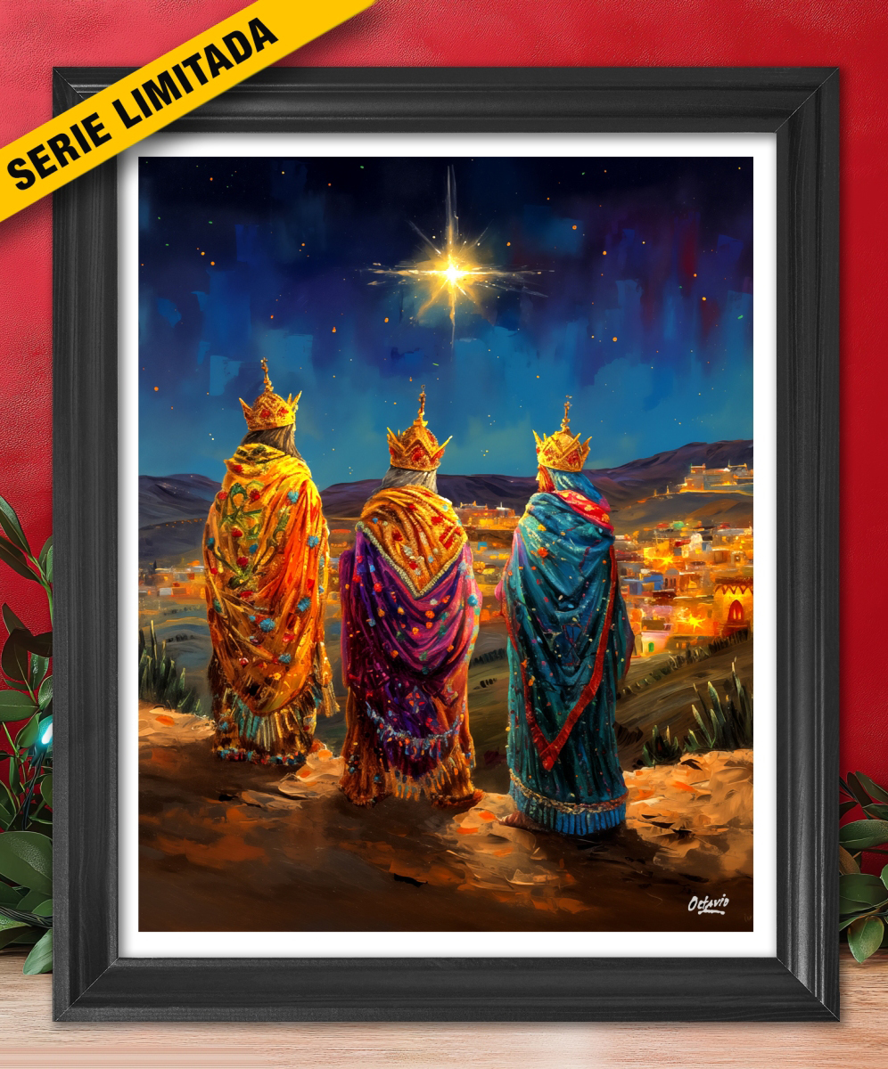 R242 Reyes mirando el pueblo II (Vertical)