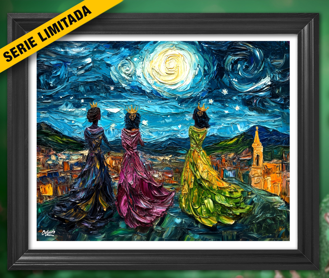 R243 Reinas mirando el pueblo I