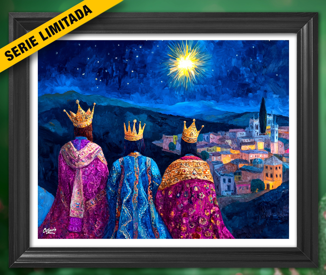 R245 Reyes mirando el pueblo III