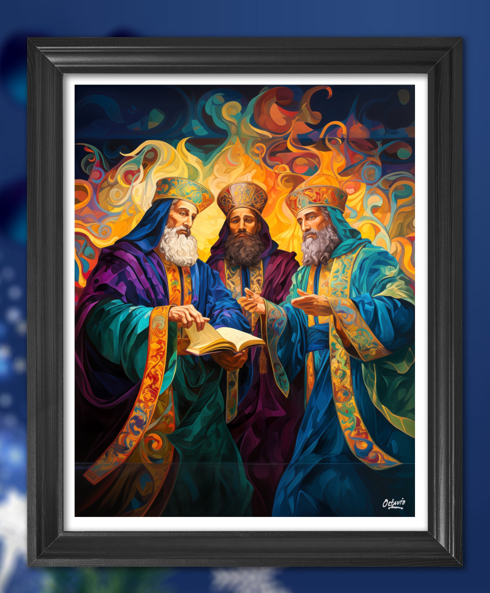 R248 Tres Reyes Sabios (Wise Men) (Vertical)