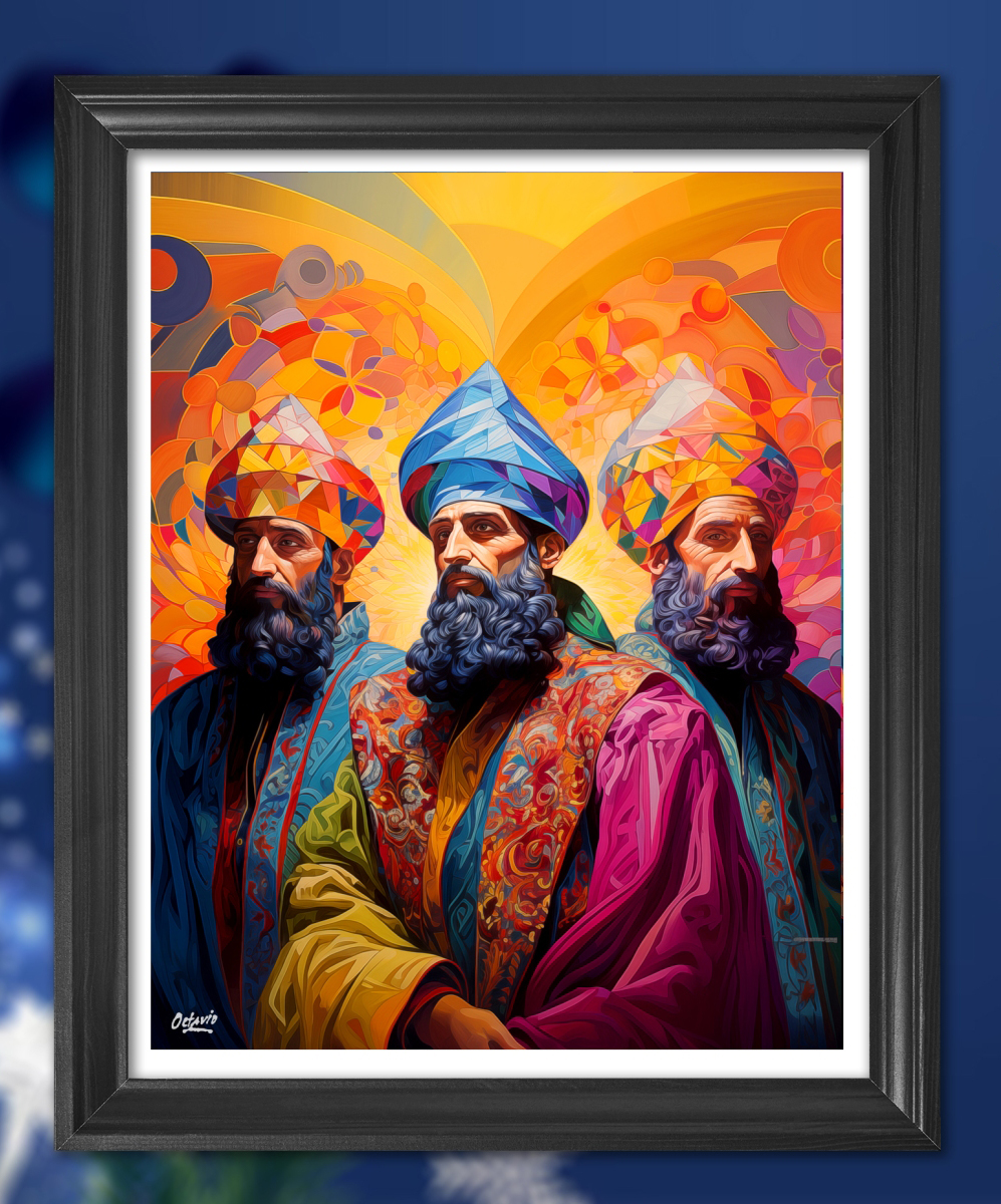 R250 Tres Reyes Sabios III (Wise Men) (Vertical)