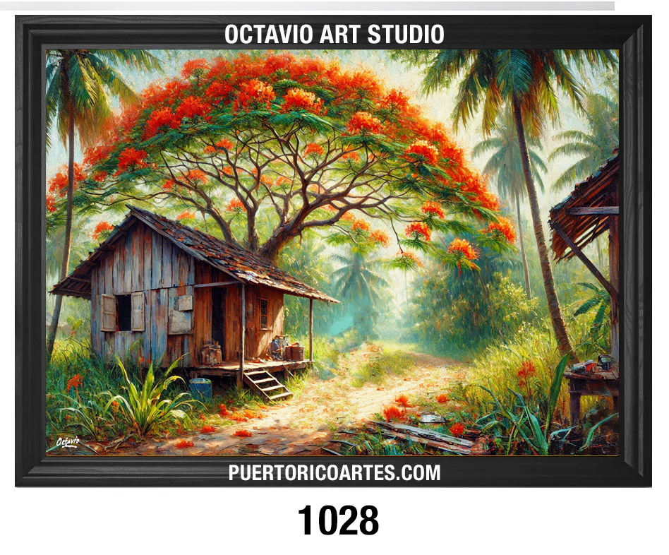 PR-1028 Casa de Campo y Flamboyán - Octavio Art Studio, Puerto Rico
