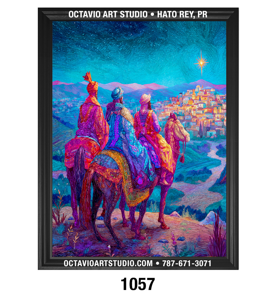 1057 - REYES A CABALLO A BELEN