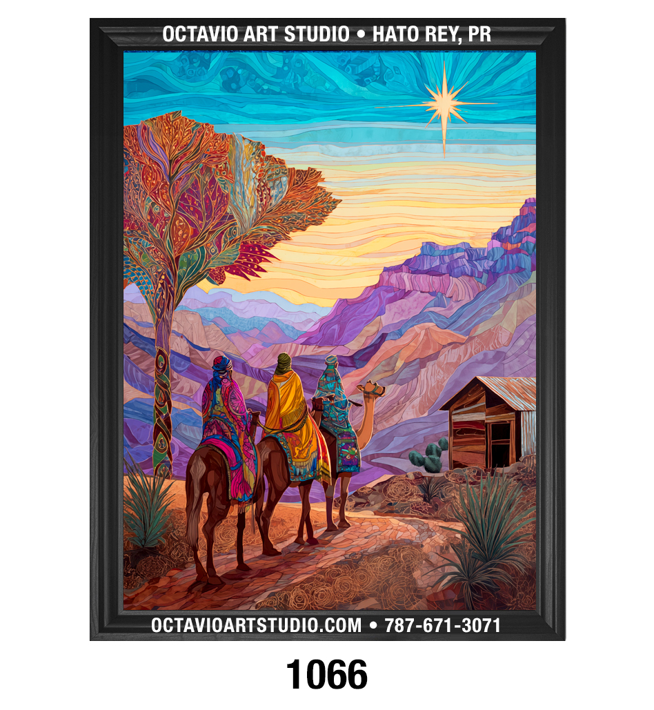 PR-1066 Reyes a Caballo a Casita de Madera A