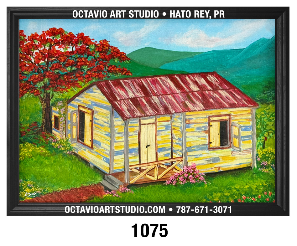 PR-1075 Casita Azul y Amarilla