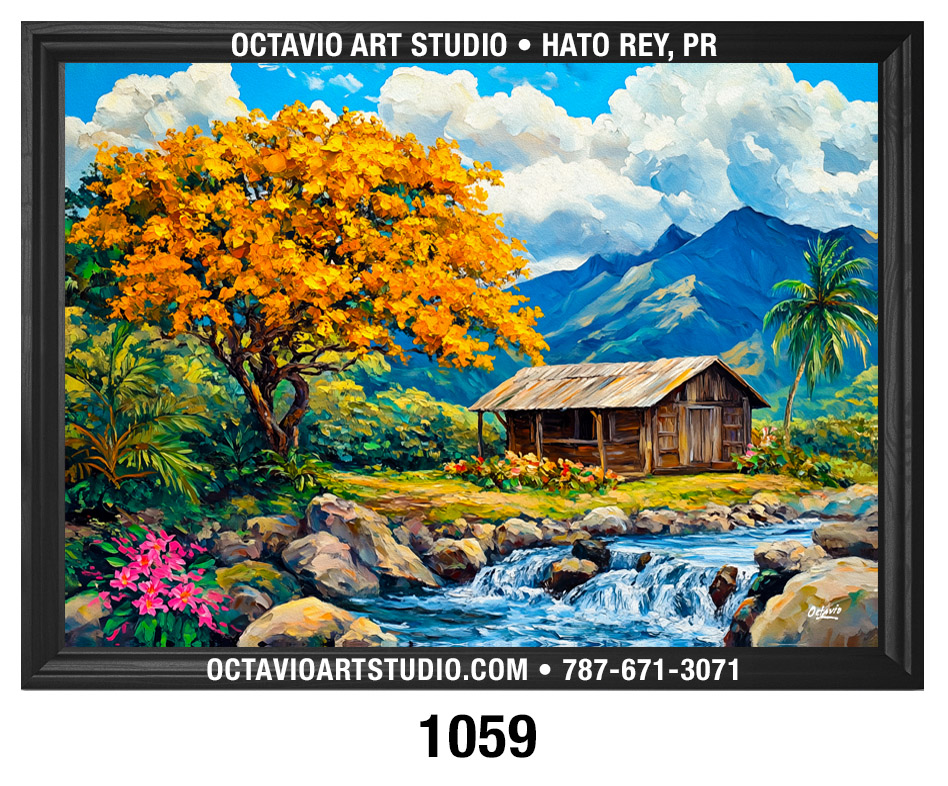 PR-1059 Casita Con Roble Amarillo