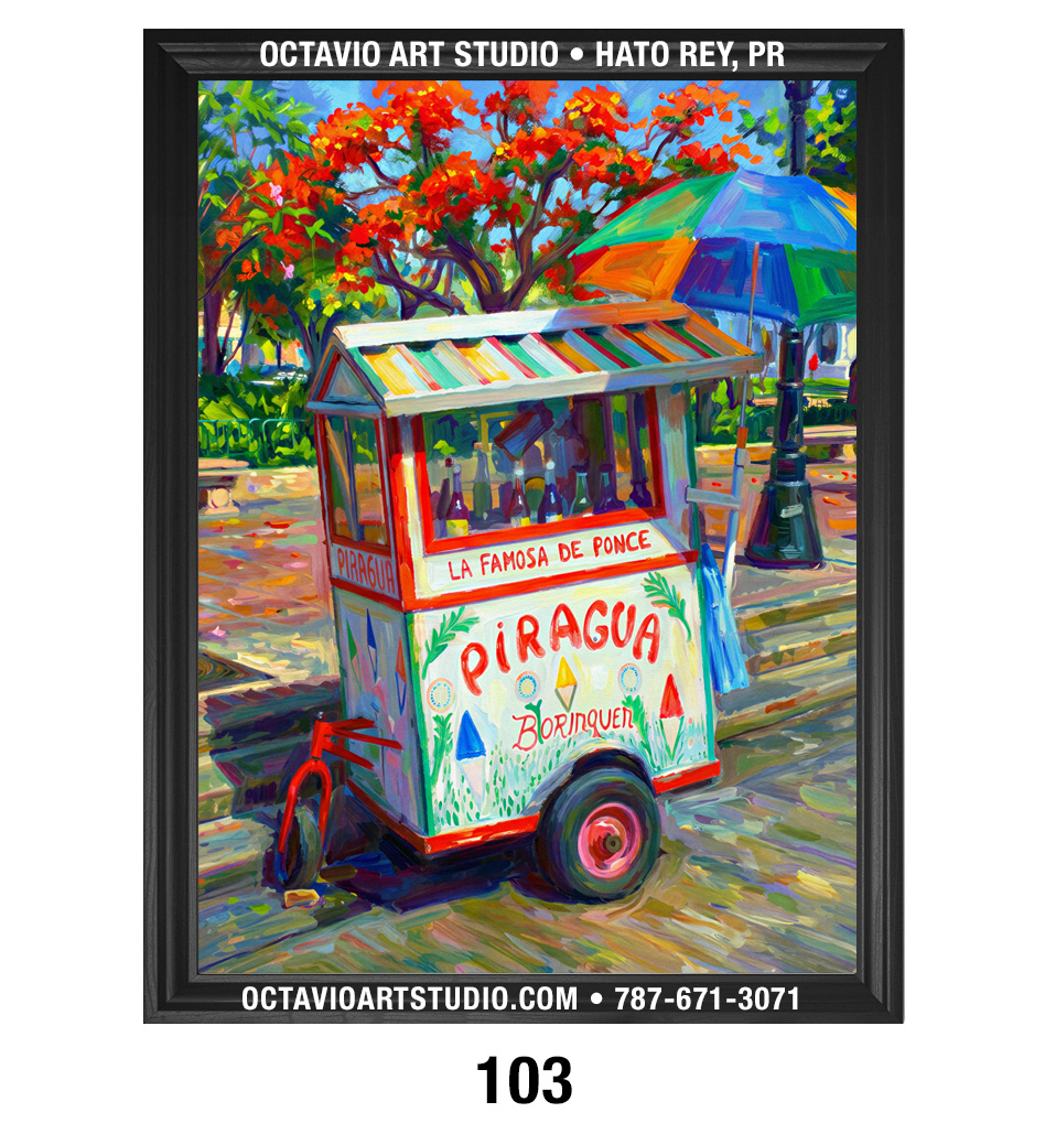 PR-103 Carrito de Piragüas La Famosa de Ponce PR-103 Carrito de Piragüas La Famosa de Ponce